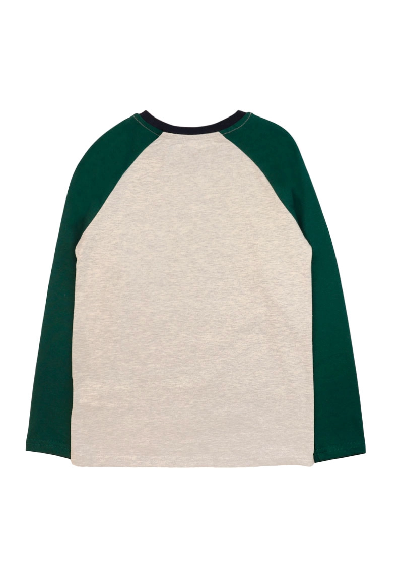 POLERA NIÑO SQUAD 2620224 GRIS MELANGE - 2