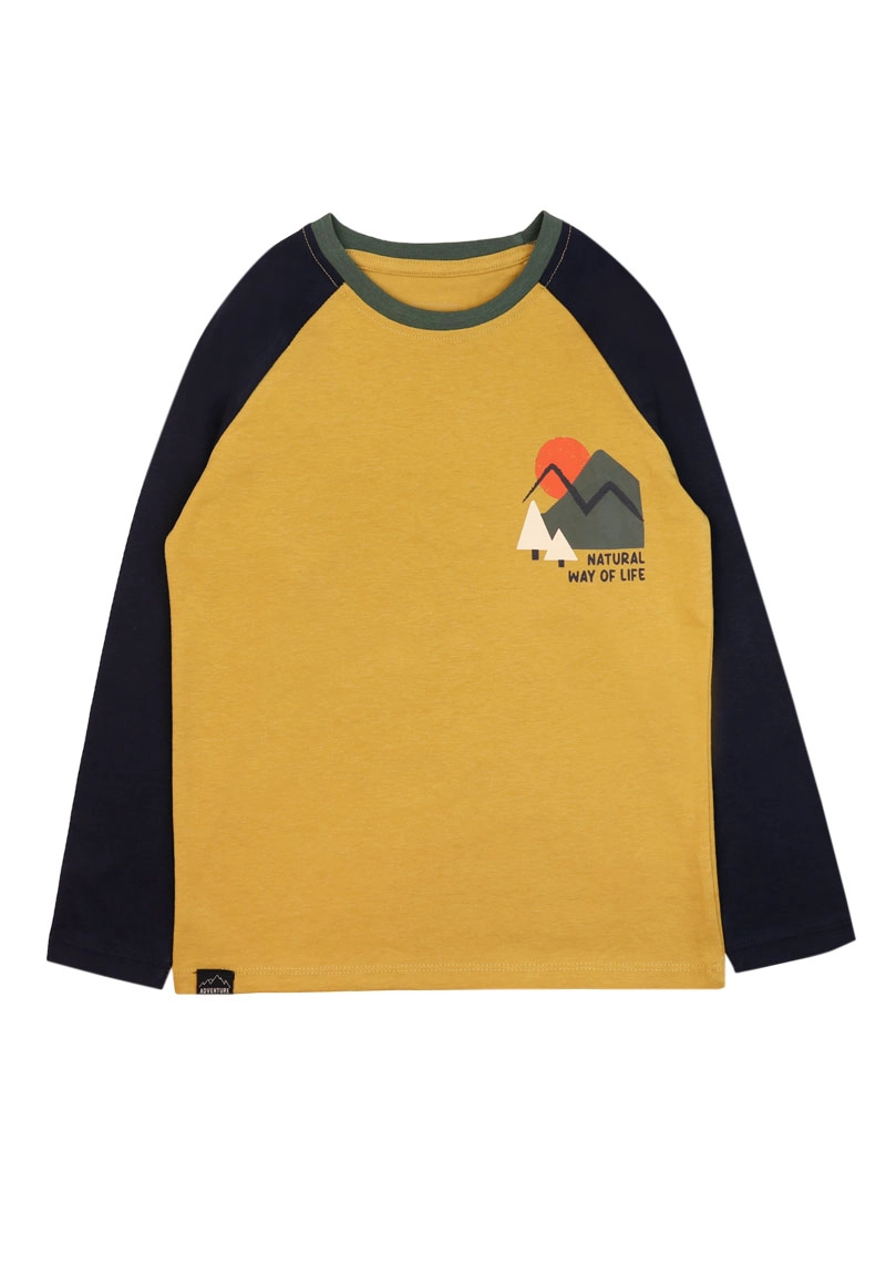 POLERA NIÑO ADVENTURE 2620232 MOSTAZA - 1
