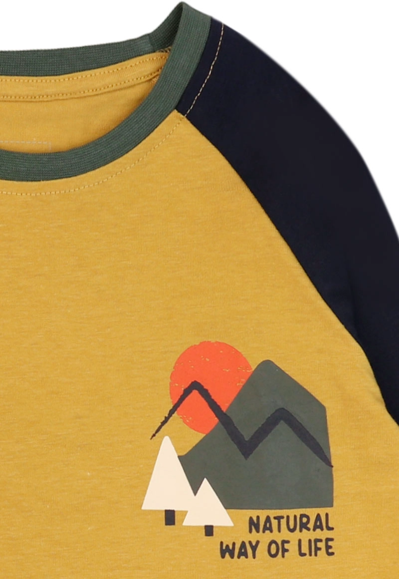 POLERA NIÑO ADVENTURE 2620232 MOSTAZA - 3