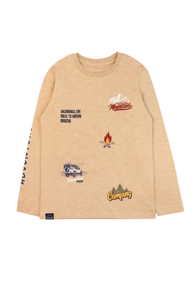 POLERA NIÑO ADVENTURE 2620230 CELESTE - 1