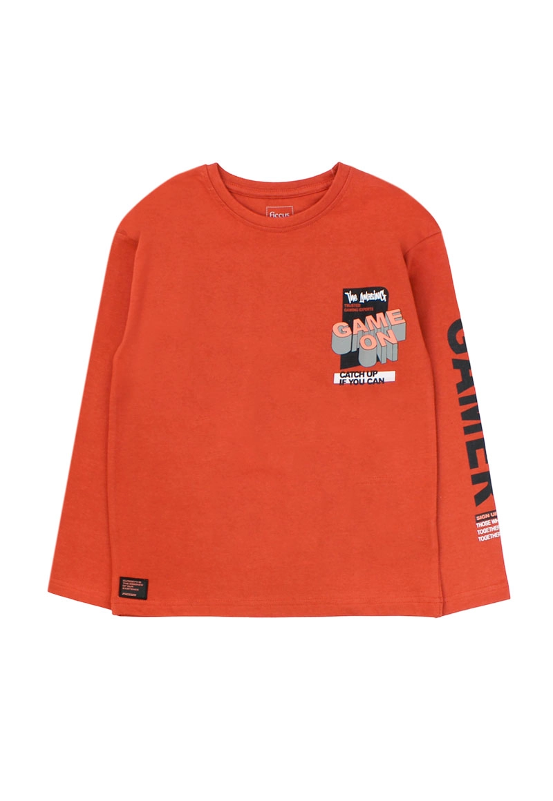 POLERA NIÑO ATTITUDE 2620233 GRIS CLARO - 1
