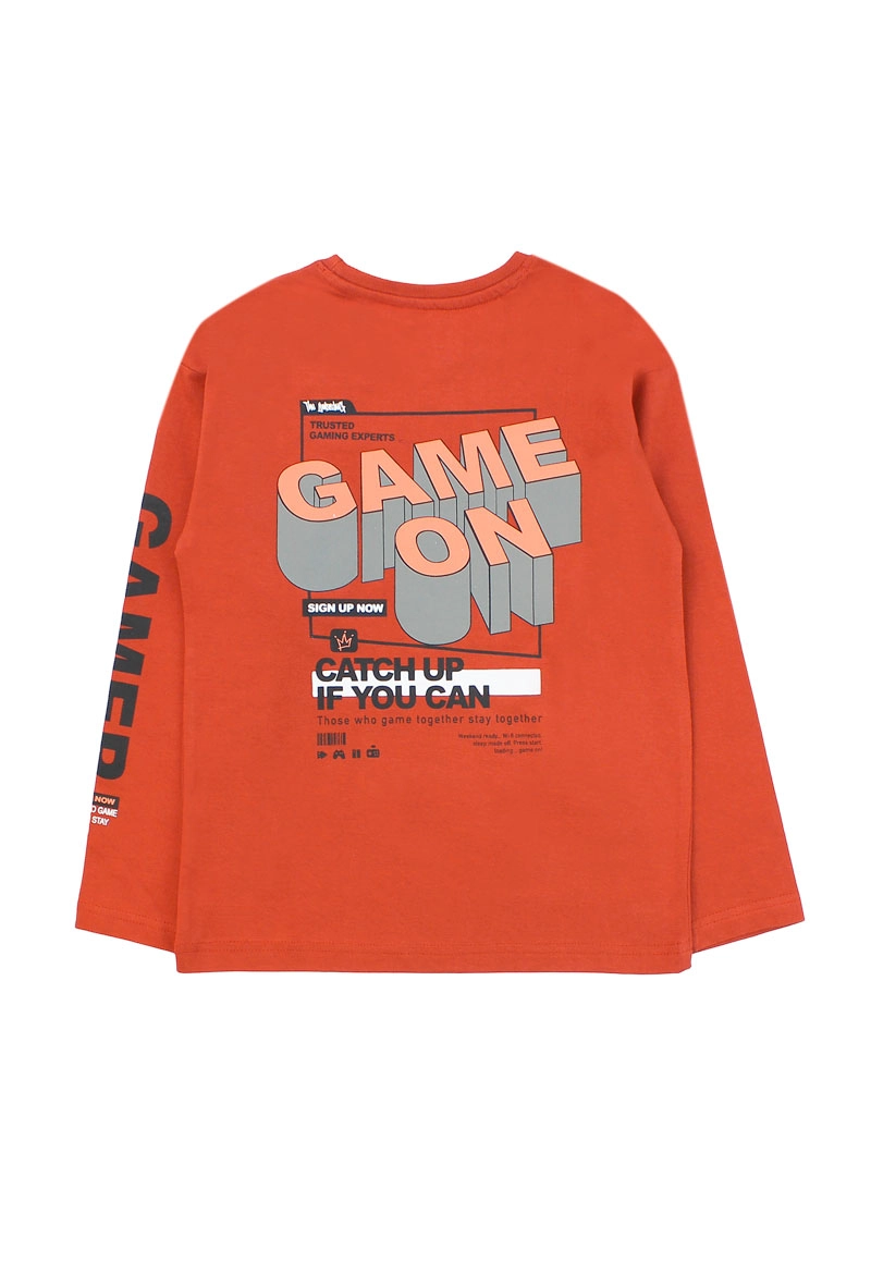 POLERA NIÑO ATTITUDE 2620233 GRIS CLARO - 2
