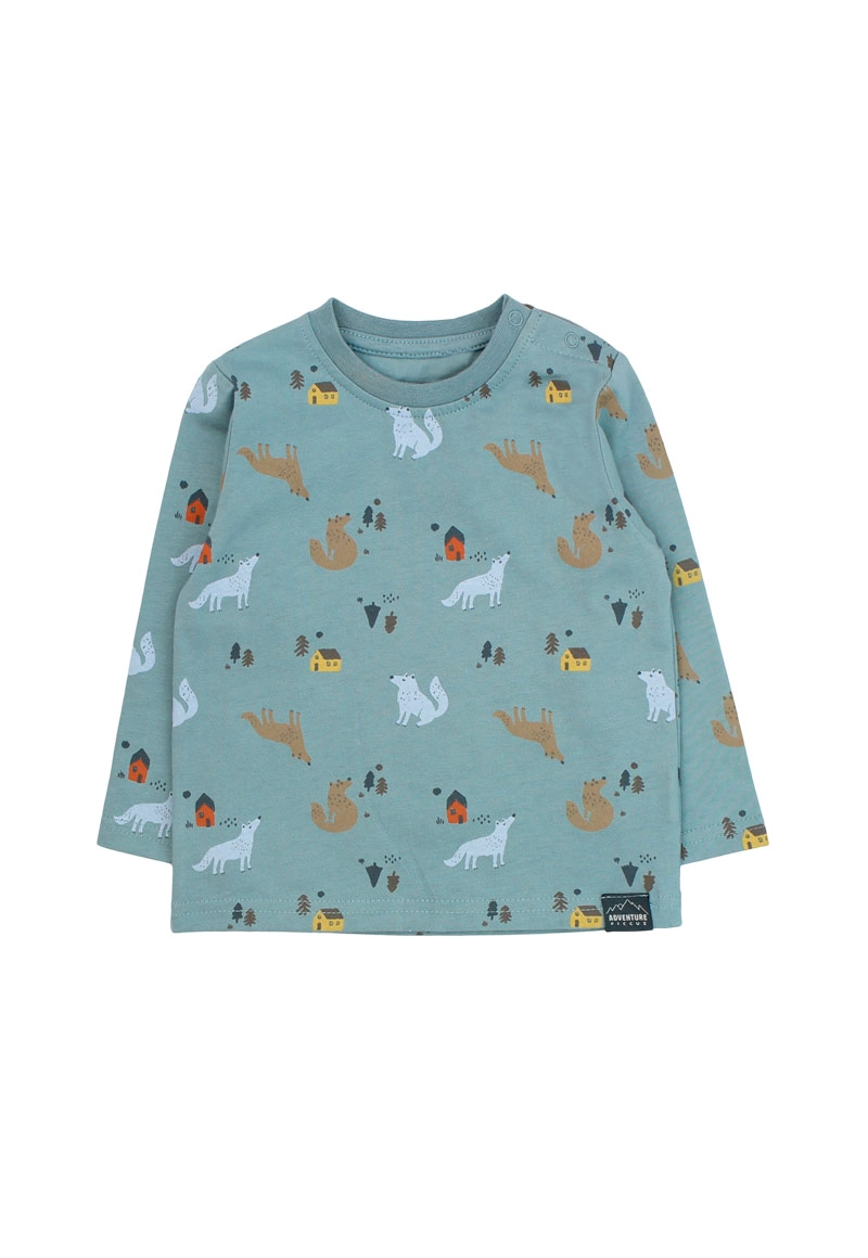 POLERA NIÑO ADVENTURE 2620141 ESMERALDA - 1