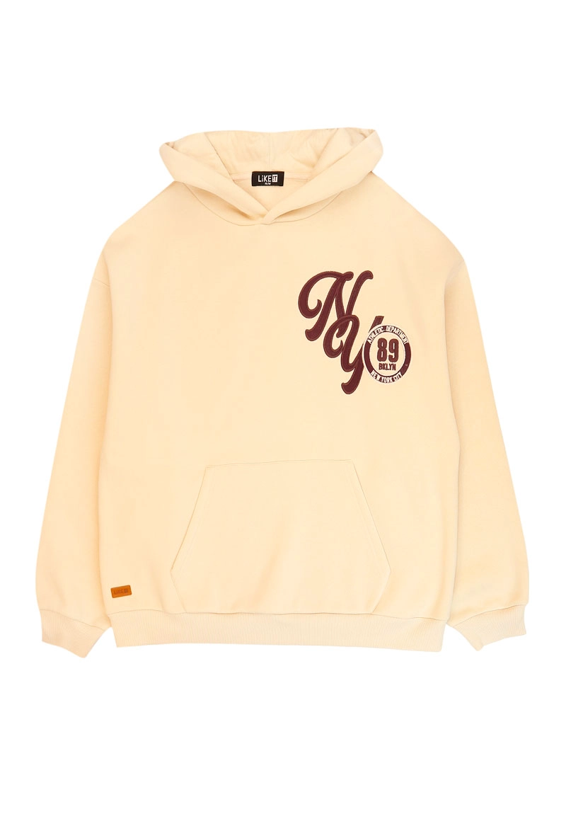 POLERON NIÑO SQUAD 2620410 BEIGE - 1