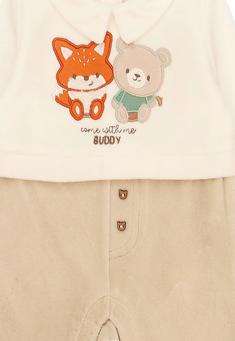 OSITO NIÑO BUDDIES 2620109 MELANGE BEIGE - 3