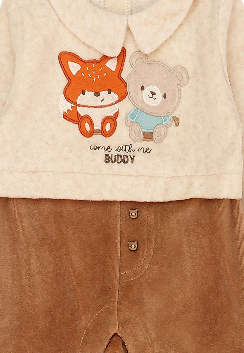 OSITO NIÑO BUDDIES 2620109 MELANGE BEIGE - 3