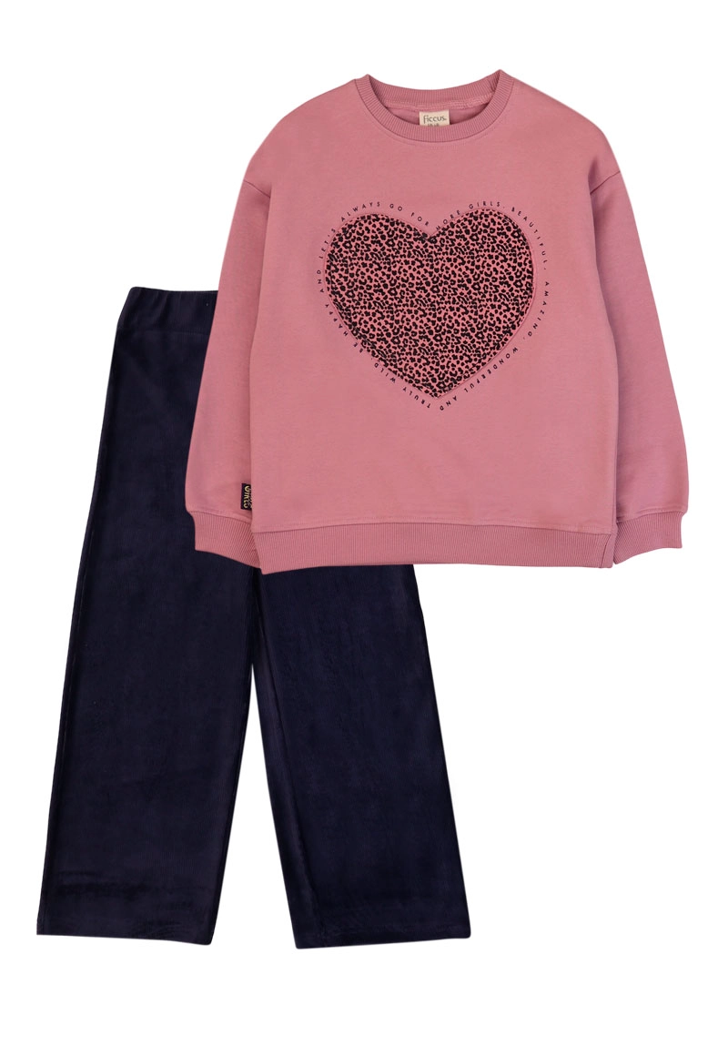 CONJUNTO NIÑA SQUAD 2620315 MALVA - 1
