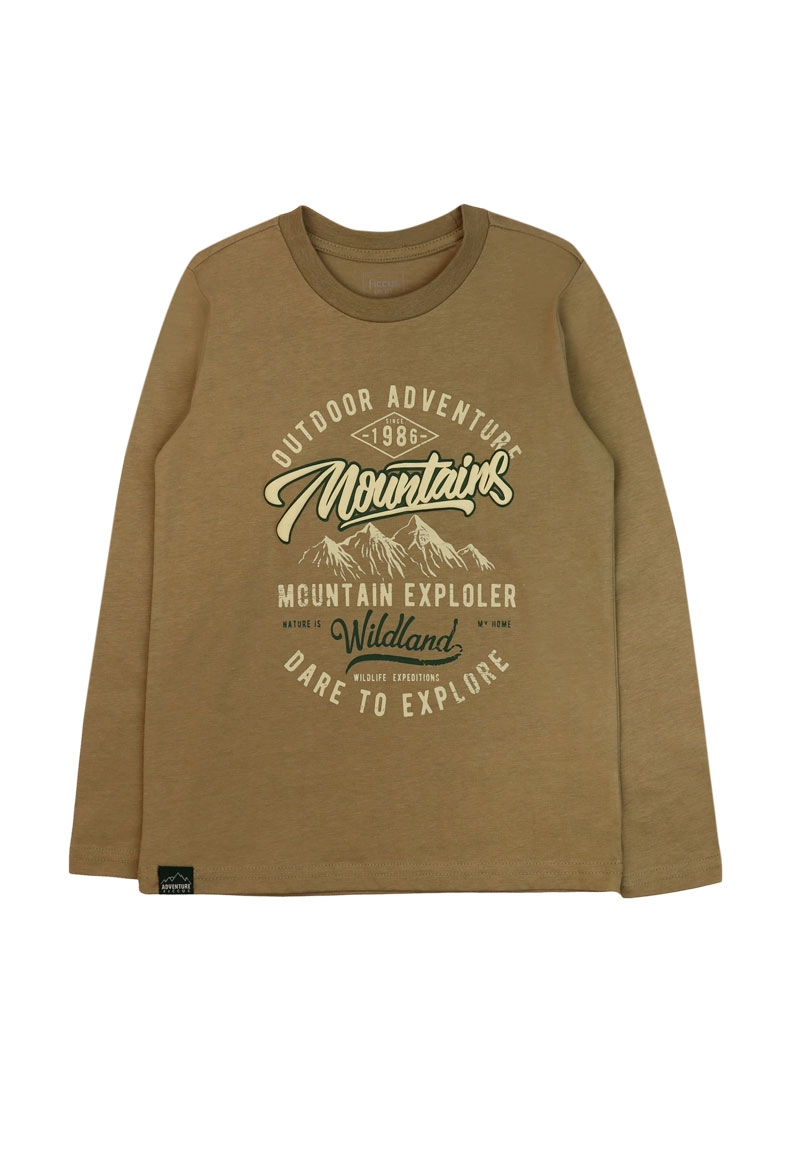 POLERA NIÑO ADVENTURE 2620231 VERDE - 1
