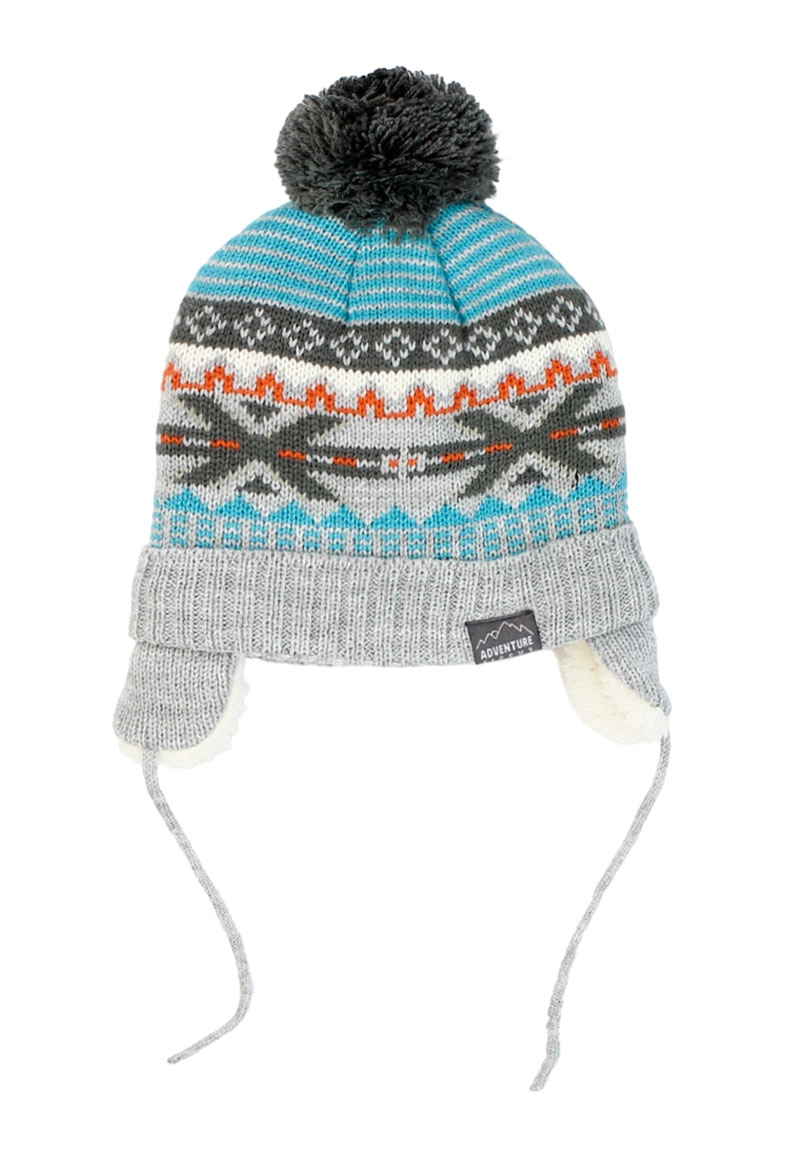 GORRO NIÑO ADVENTURE 2620602 GRIS MELANGE - 1
