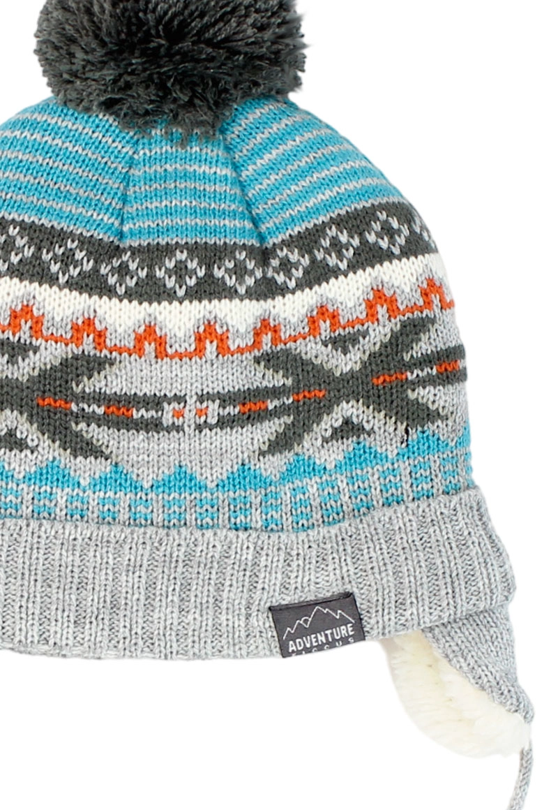 GORRO NIÑO ADVENTURE 2620602 GRIS MELANGE - 2