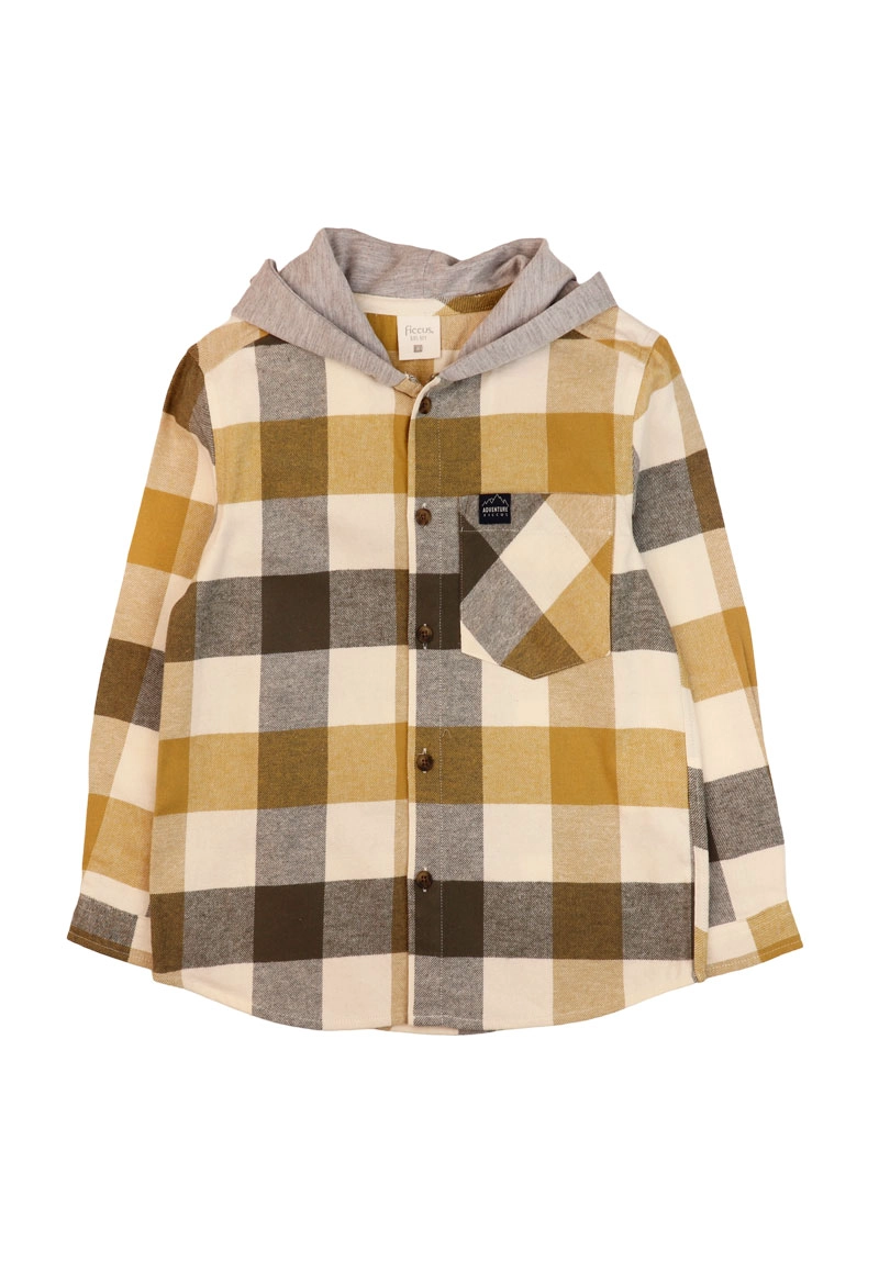 CAMISA NIÑO ADVENTURE 2620239 BURDEO - 1
