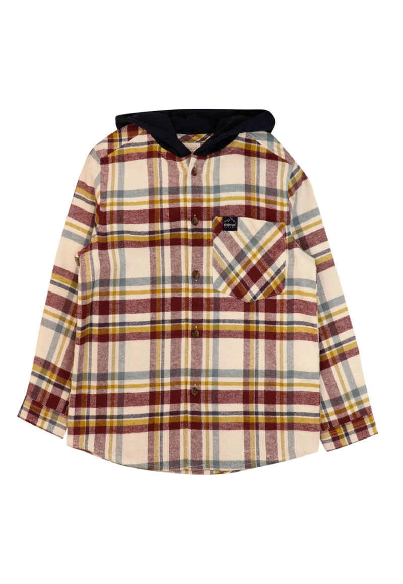 CAMISA NIÑO ADVENTURE 2620239 BURDEO - 1