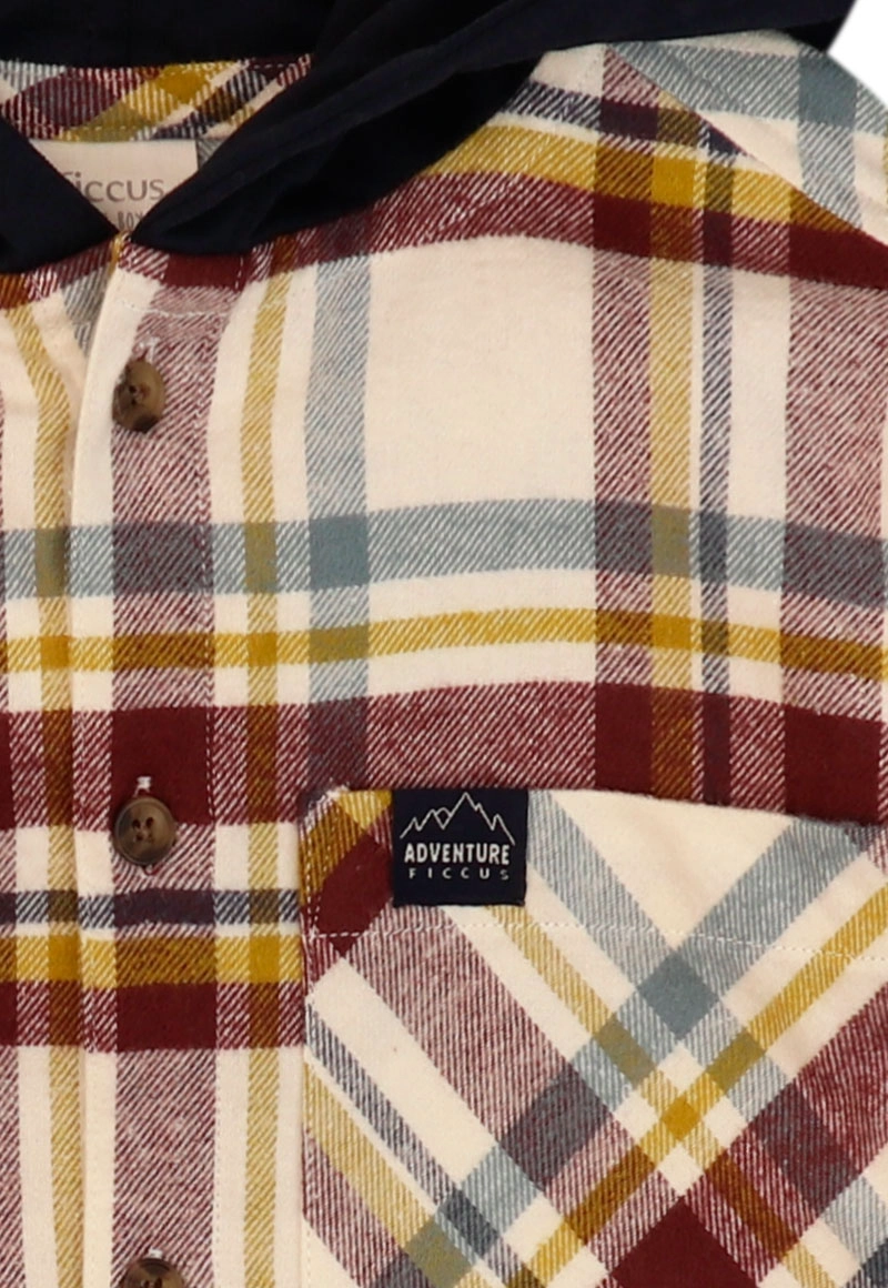 CAMISA NIÑO ADVENTURE 2620239 BURDEO - 3