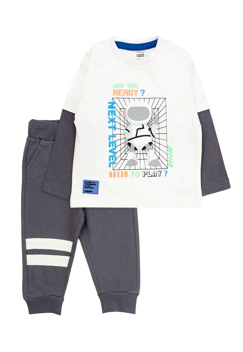 CONJUNTO NIÑO ATTITUDE 2620160 CRUDO - 1