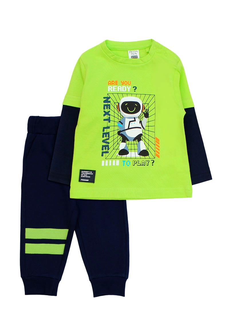 CONJUNTO NIÑO ATTITUDE 2620160 CRUDO - 1