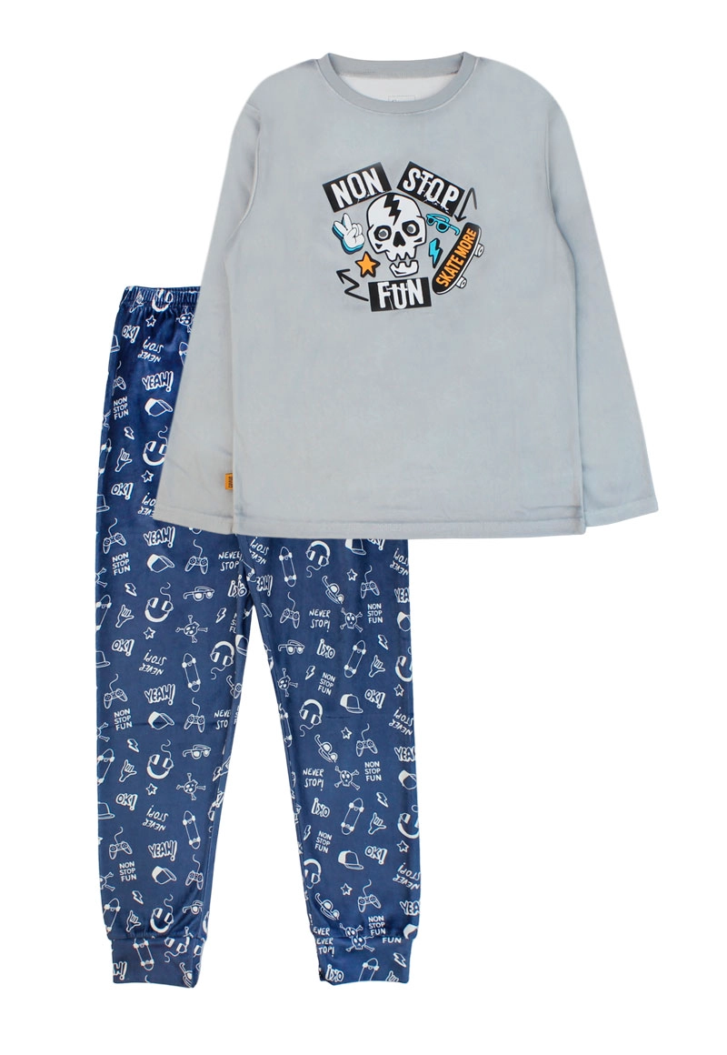 PIJAMA NIÑO MUST HAVE 2620352 NARANJO - 1