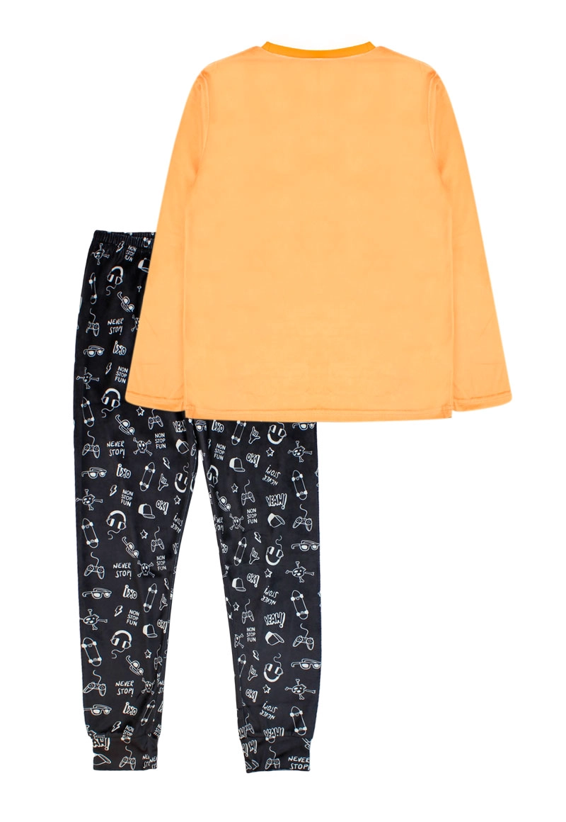 PIJAMA NIÑO MUST HAVE 2620352 NARANJO - 2