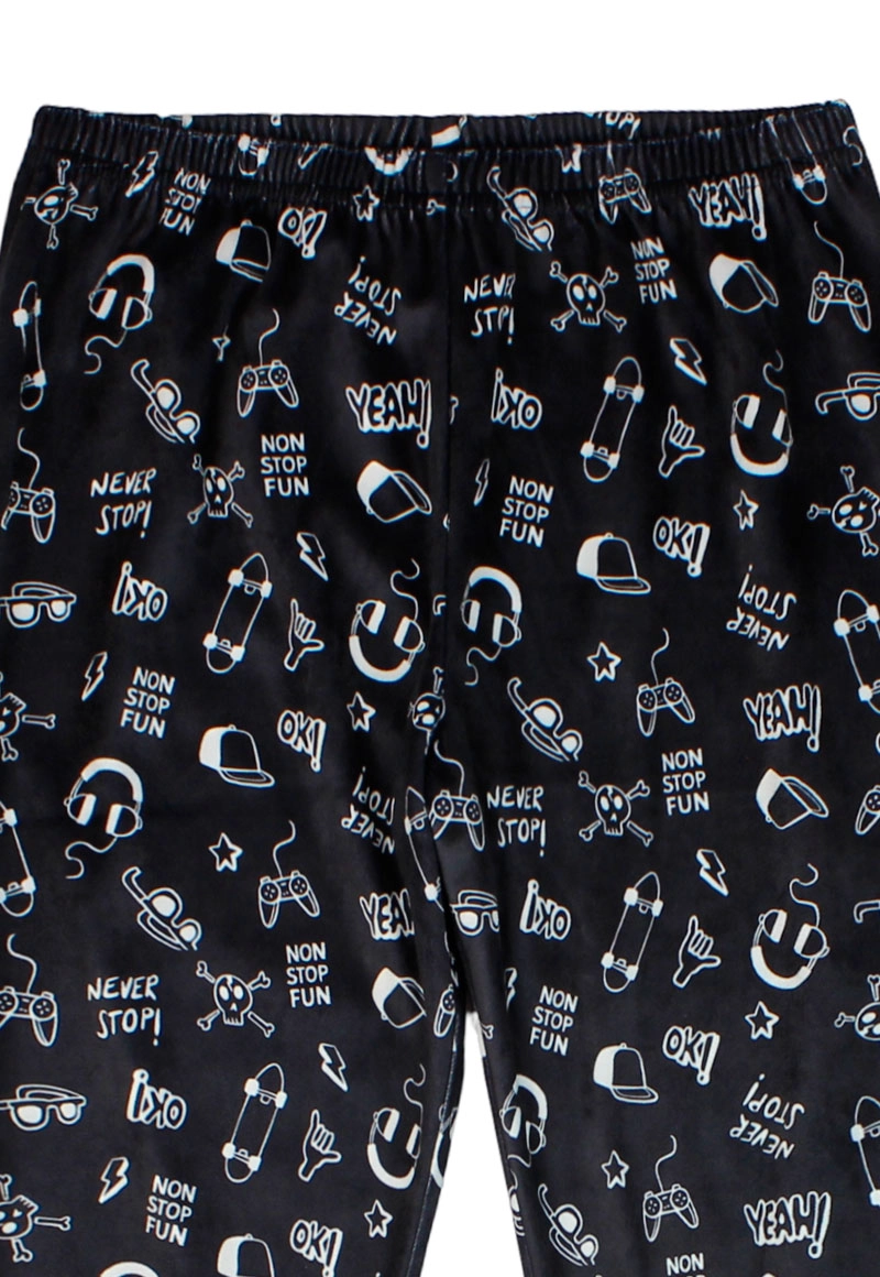 PIJAMA NIÑO MUST HAVE 2620352 NARANJO - 3