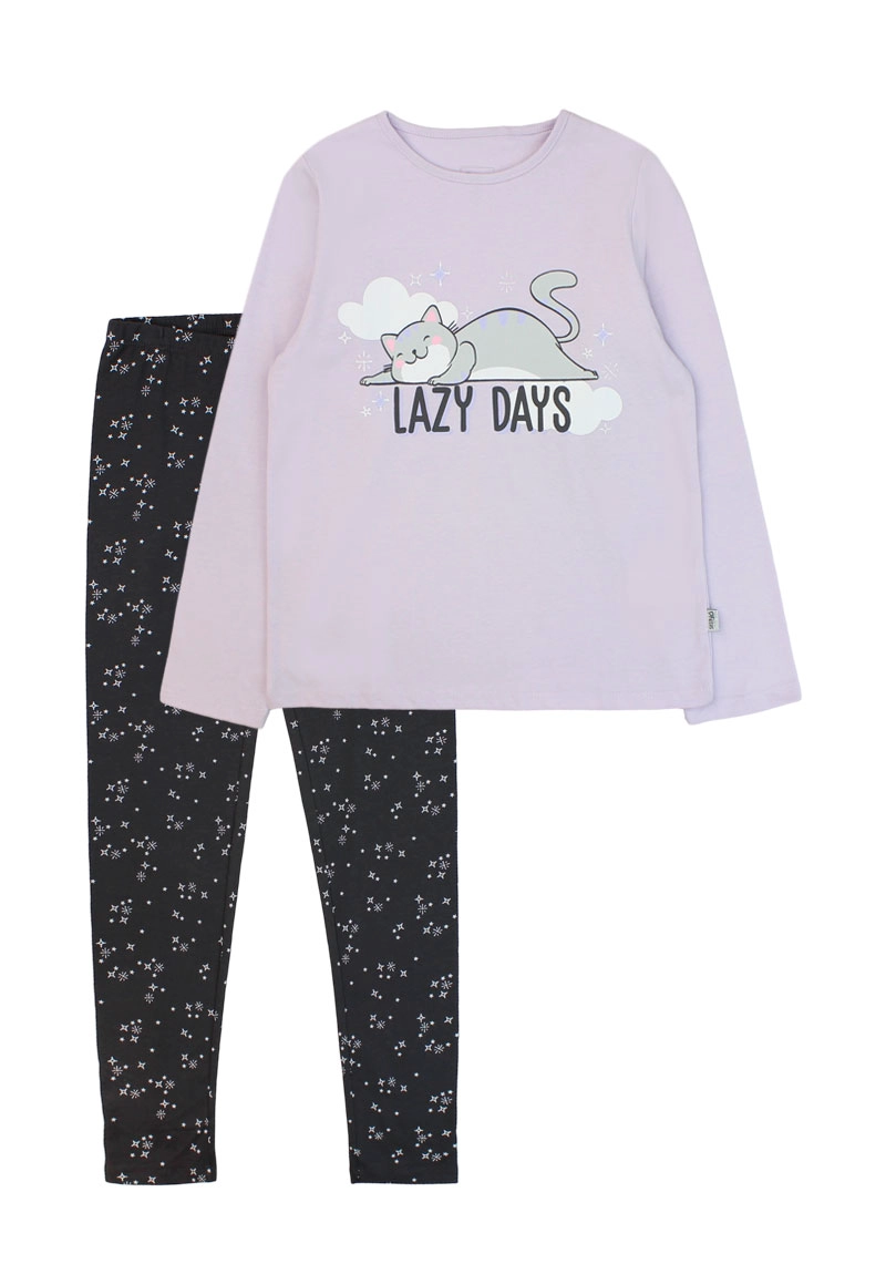 PIJAMA NIÑA MUST HAVE 2620381 LILA - 1
