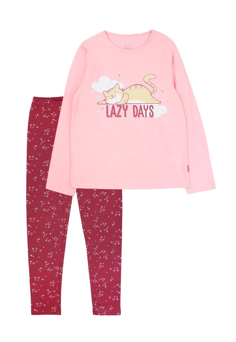 PIJAMA NIÑA MUST HAVE 2620381 LILA - 1