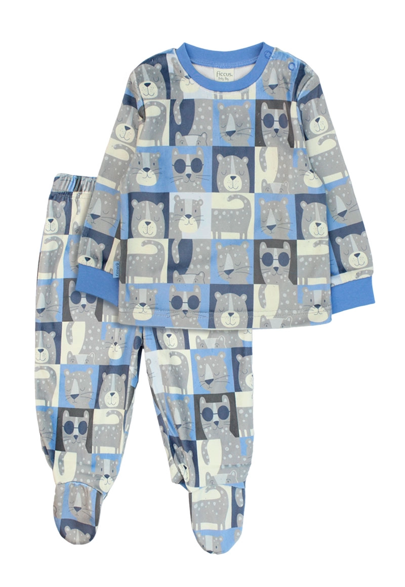 PIJAMA NIÑO MUST HAVE 2620168 AZUL - 1