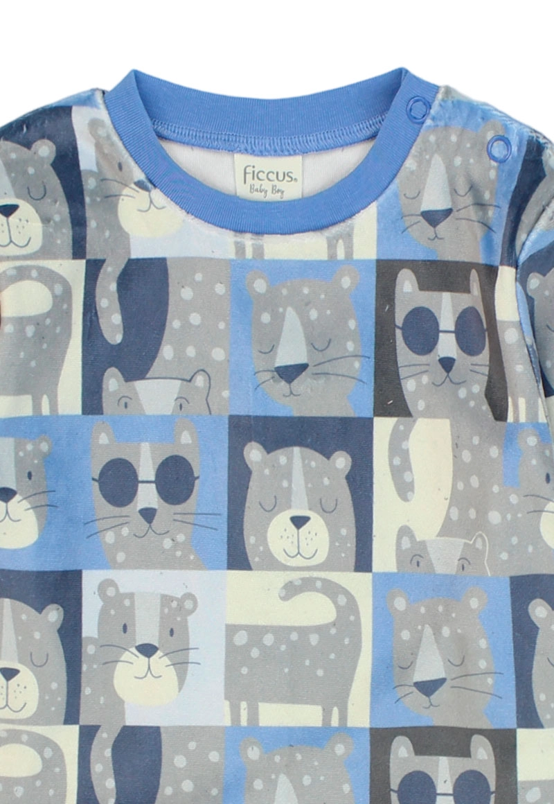 PIJAMA NIÑO MUST HAVE 2620168 AZUL - 3