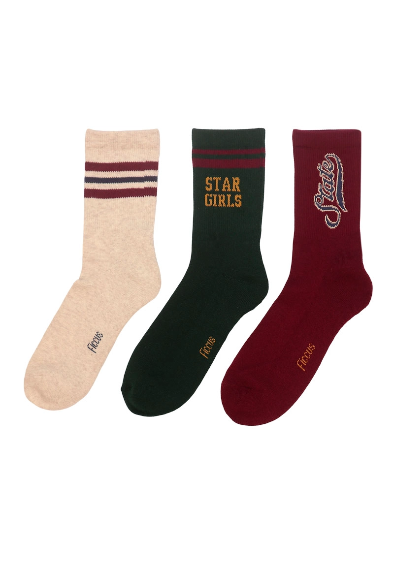 CALCETINES NIÑA RI 2620657 PACK 3 COLORES - 2