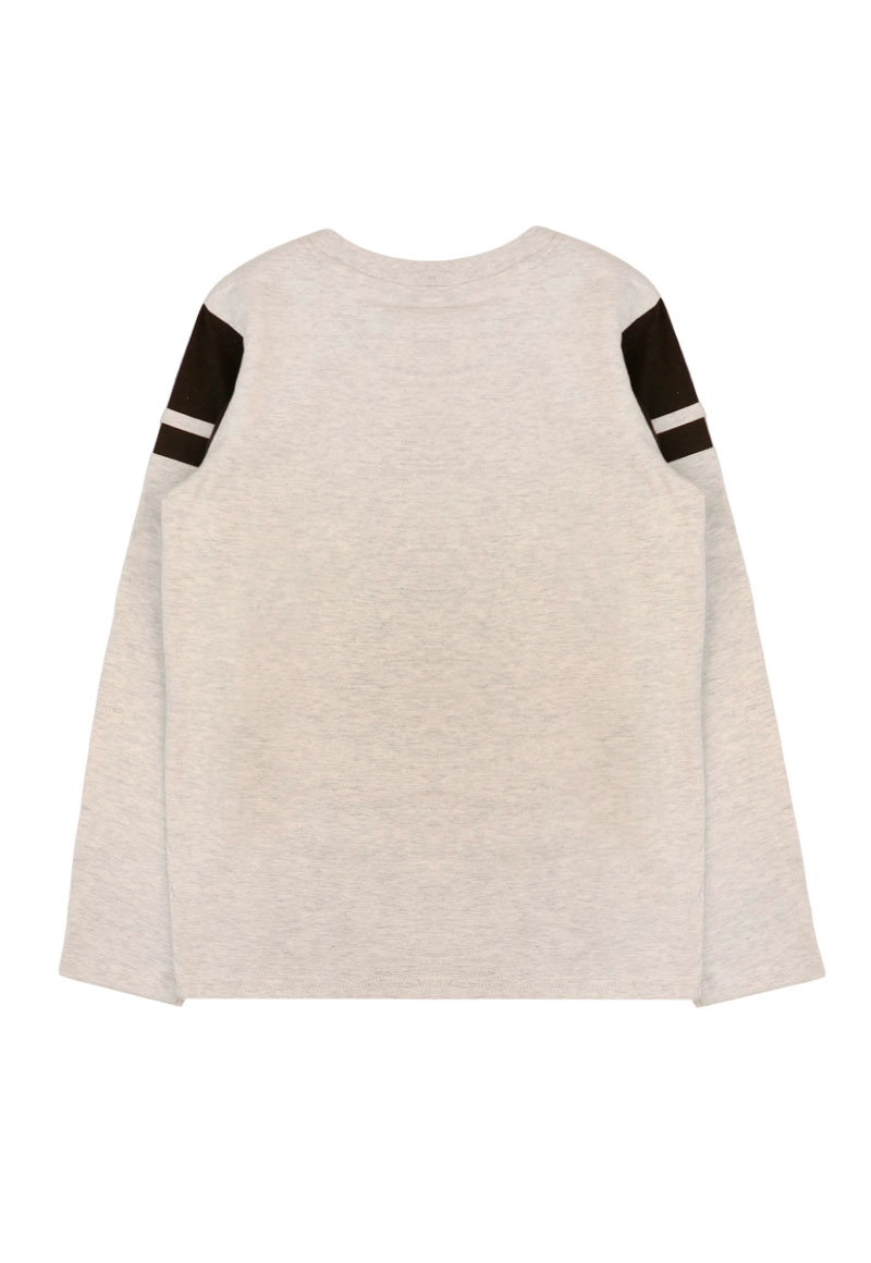 POLERA NIÑO SQUAD 2620226 GRIS MELANGE - 2