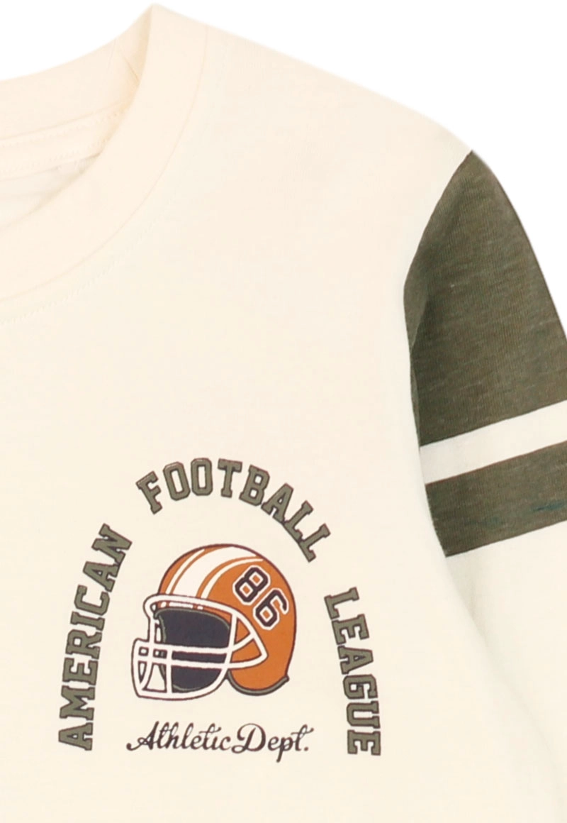POLERA NIÑO SQUAD 2620226 GRIS MELANGE - 3