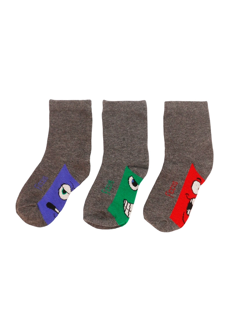 CALCETINES NIÑO RI 2620650 PACK 3 COLORES - 2