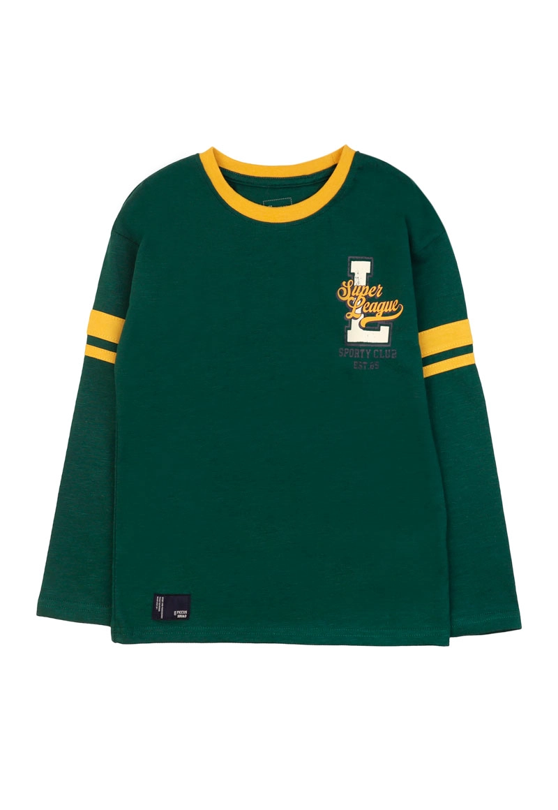 POLERA NIÑO SQUAD 2620225 VERDE - 1