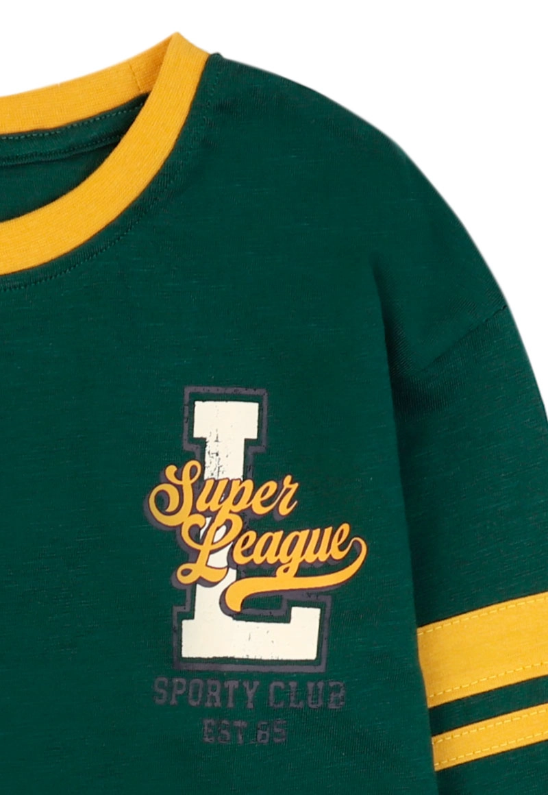 POLERA NIÑO SQUAD 2620225 VERDE - 3