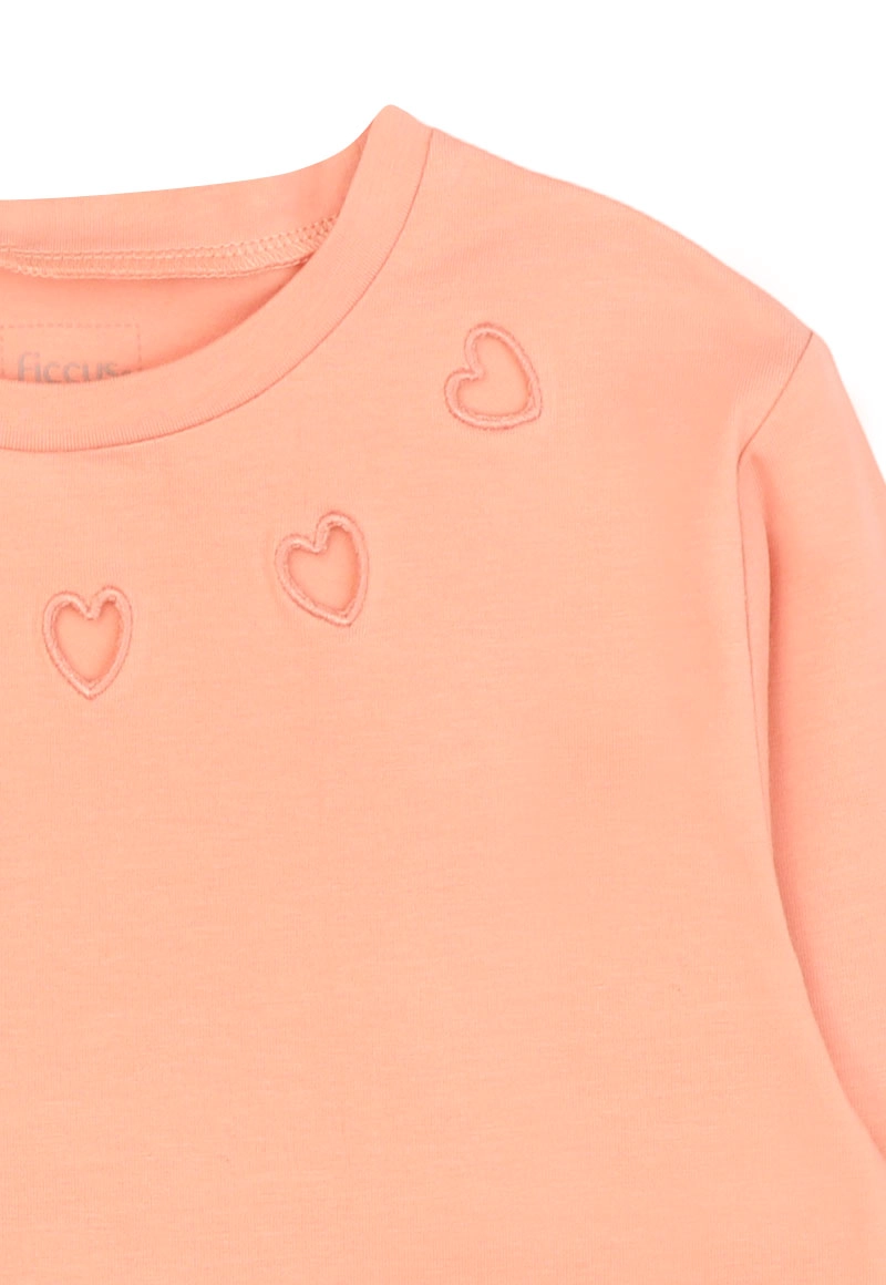 POLERA NIÑA SQUAD 2620274 CORAL - 3