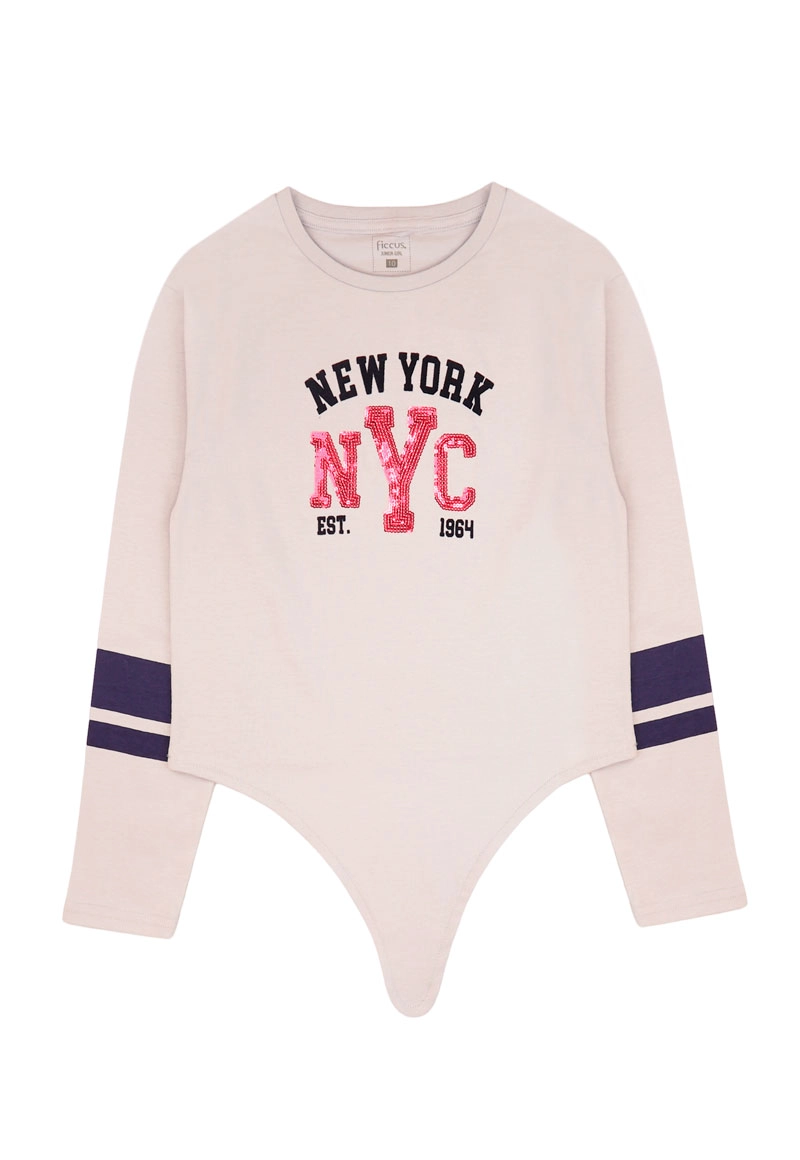 POLERA NIÑA SQUAD 2620354 CRUDO - 1
