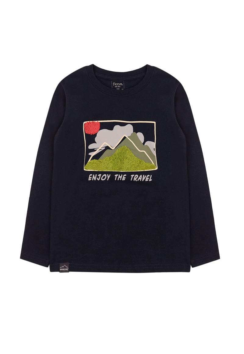 POLERA NIÑO ADVENTURE 2620228 AZUL - 1