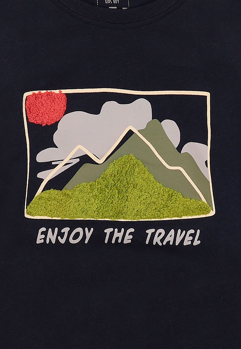 POLERA NIÑO ADVENTURE 2620228 AZUL - 3