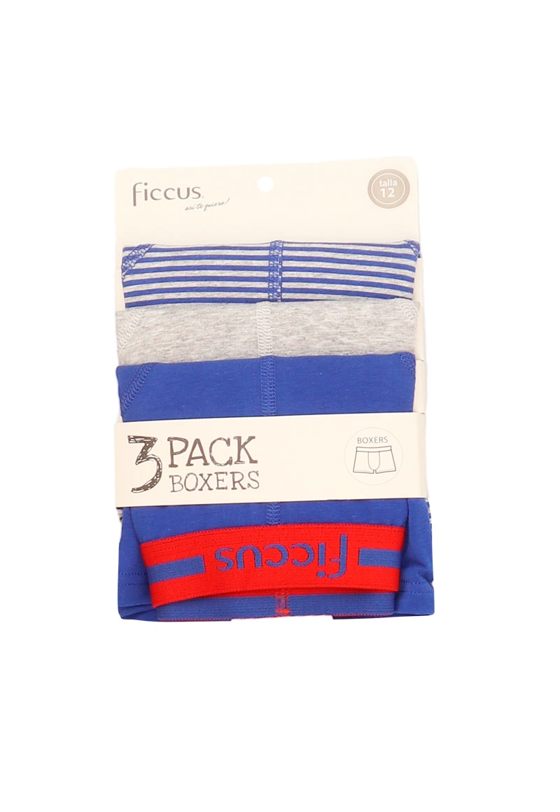 BOXER NIÑO RI 2620658 PACK 3 COLORES - 1