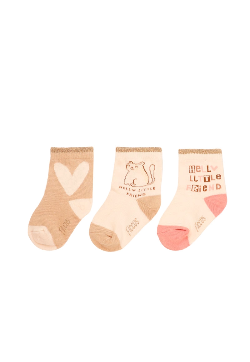 CALCETINES NIÑA RI 2620649 PACK 3 COLORES - 2