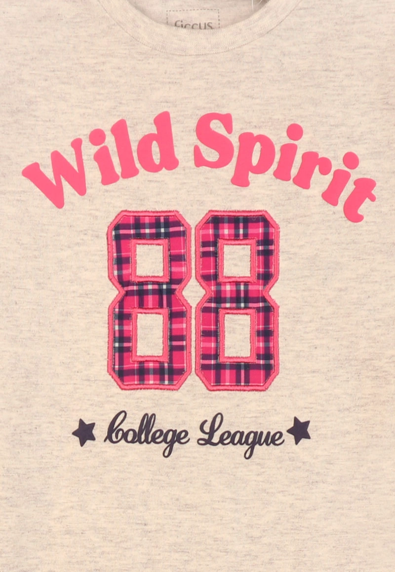 POLERA NIÑA SQUAD 2620273 CRUDO - 3