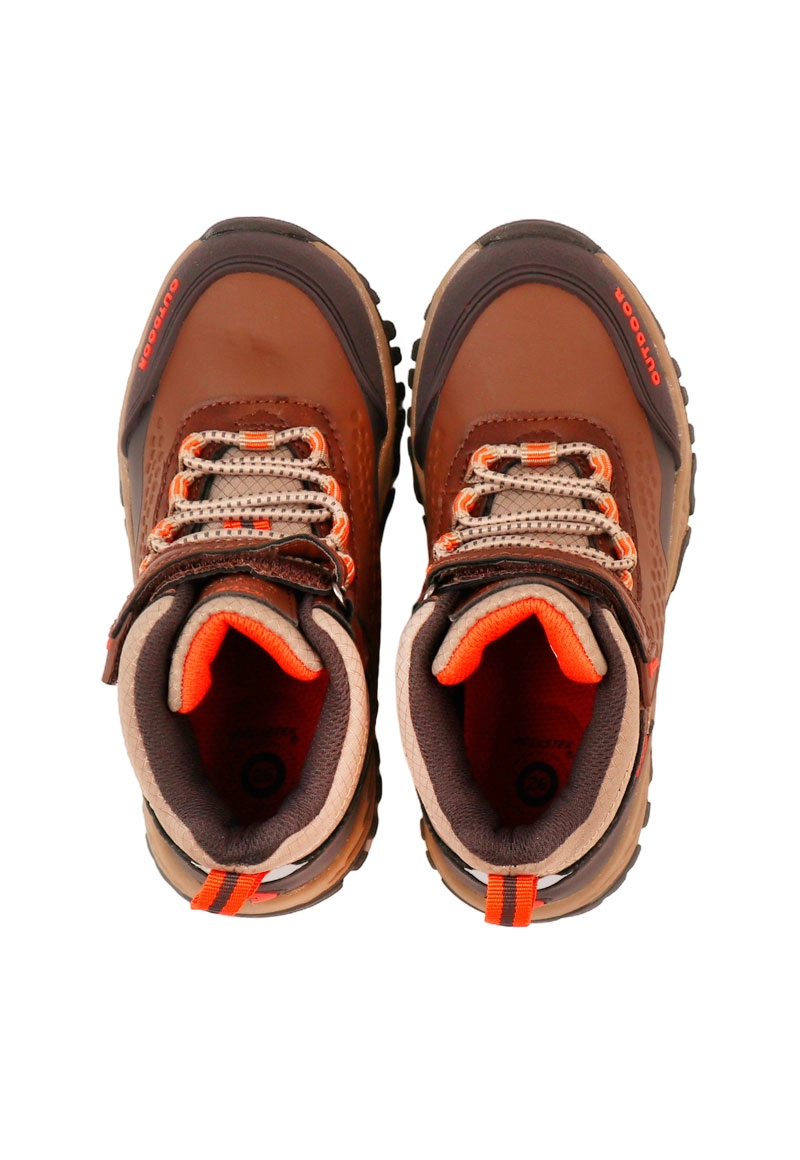 ZAPATILLA OUTDOOR NIÑO FICCUSTEX BLOCK ACTION 2620866 CAFE - 2