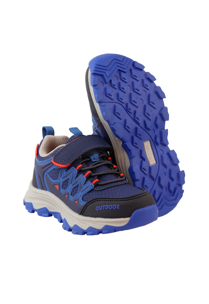 ZAPATILLA OUTDOOR NIÑO FICCUSTEX 2620869 AZUL - 3