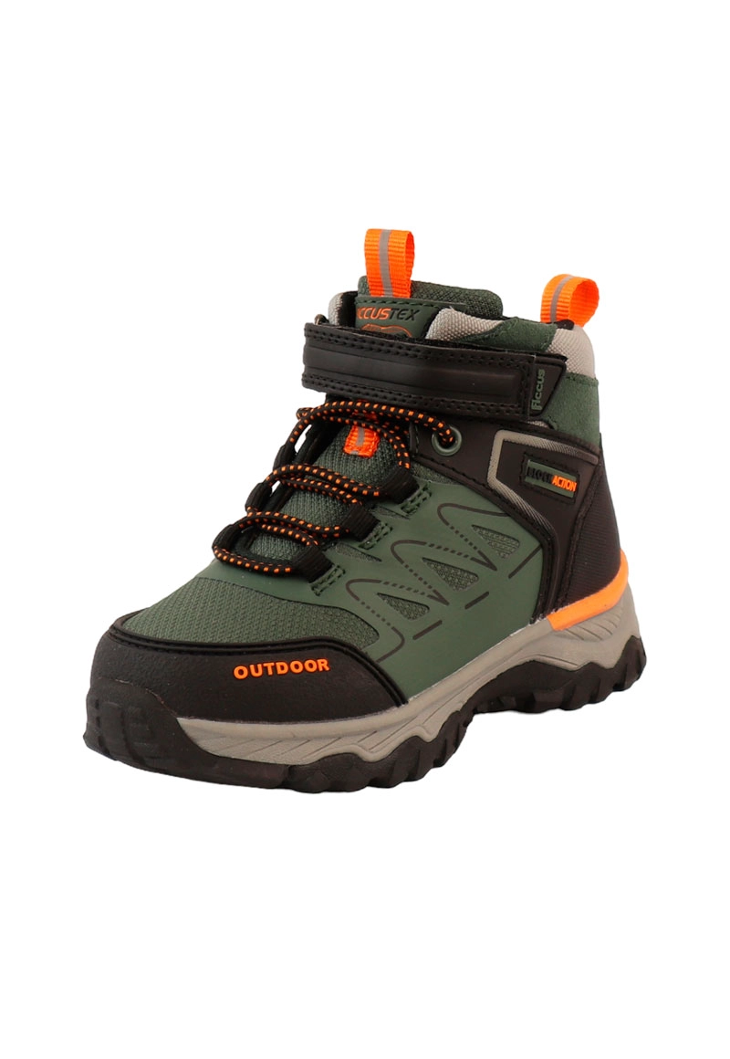 ZAPATILLA OUTDOOR NIÑO FICCUSTEX BLOCK ACTION 2620865 VERDE - 1