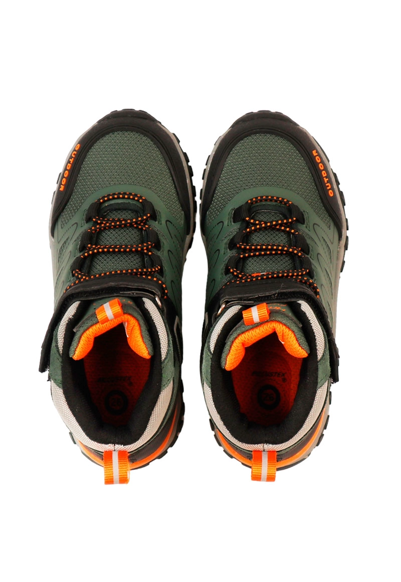 ZAPATILLA OUTDOOR NIÑO FICCUSTEX BLOCK ACTION 2620865 VERDE - 2