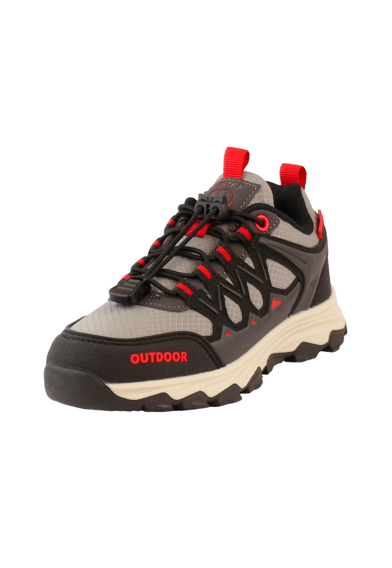 ZAPATILLA OUTDOOR NIÑO FICCUSTEX 2620910 GRIS - 1