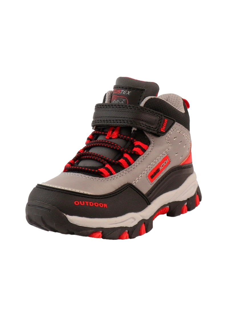 ZAPATILLA OUTDOOR NIÑO FICCUSTEX BLOCK ACTION 2620868 GRIS - 1