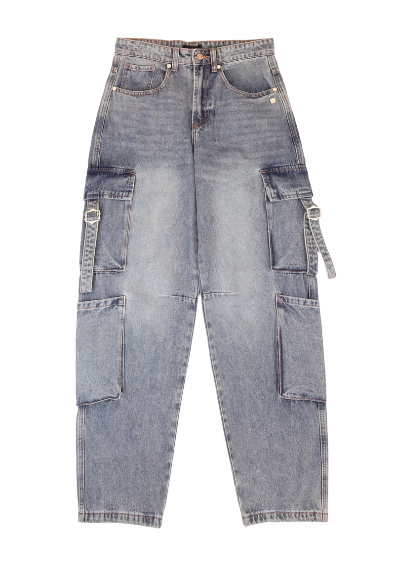 JEANS NIÑA SQUAD 2620447 AZUL - 1