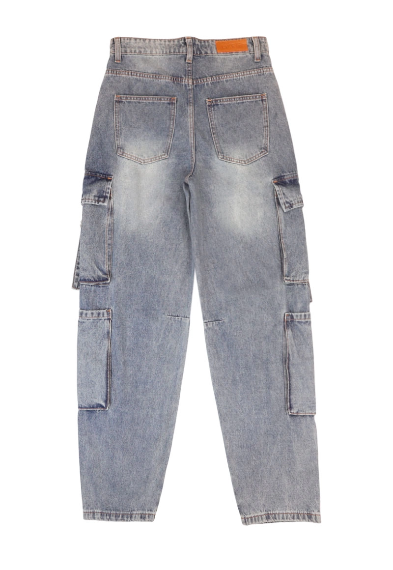 JEANS NIÑA SQUAD 2620447 AZUL - 2