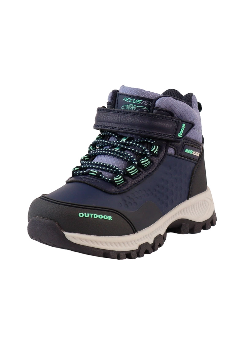 ZAPATILLA OUTDOOR NIÑO FICCUSTEX BLOCK ACTION 2620867 AZUL - 1