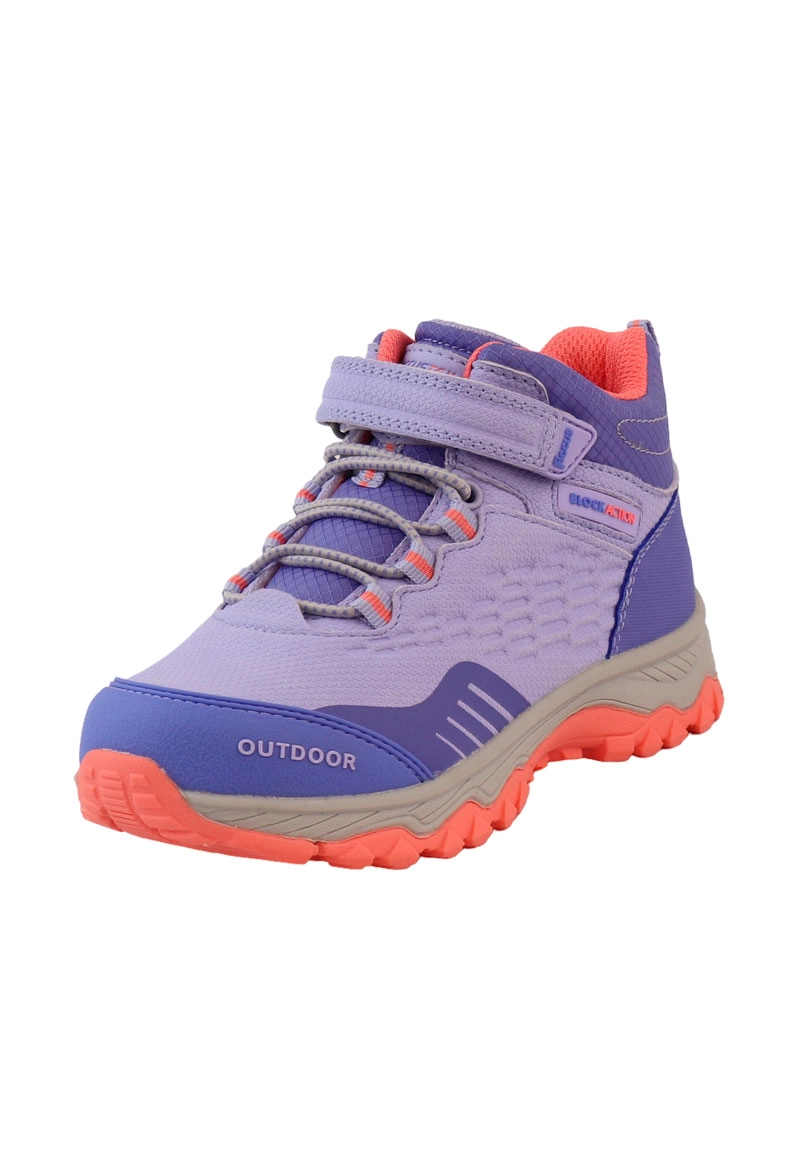 ZAPATILLA OUTDOOR NIÑA FICCUSTEX BLOCK ACTION 2620889 LILA - 1
