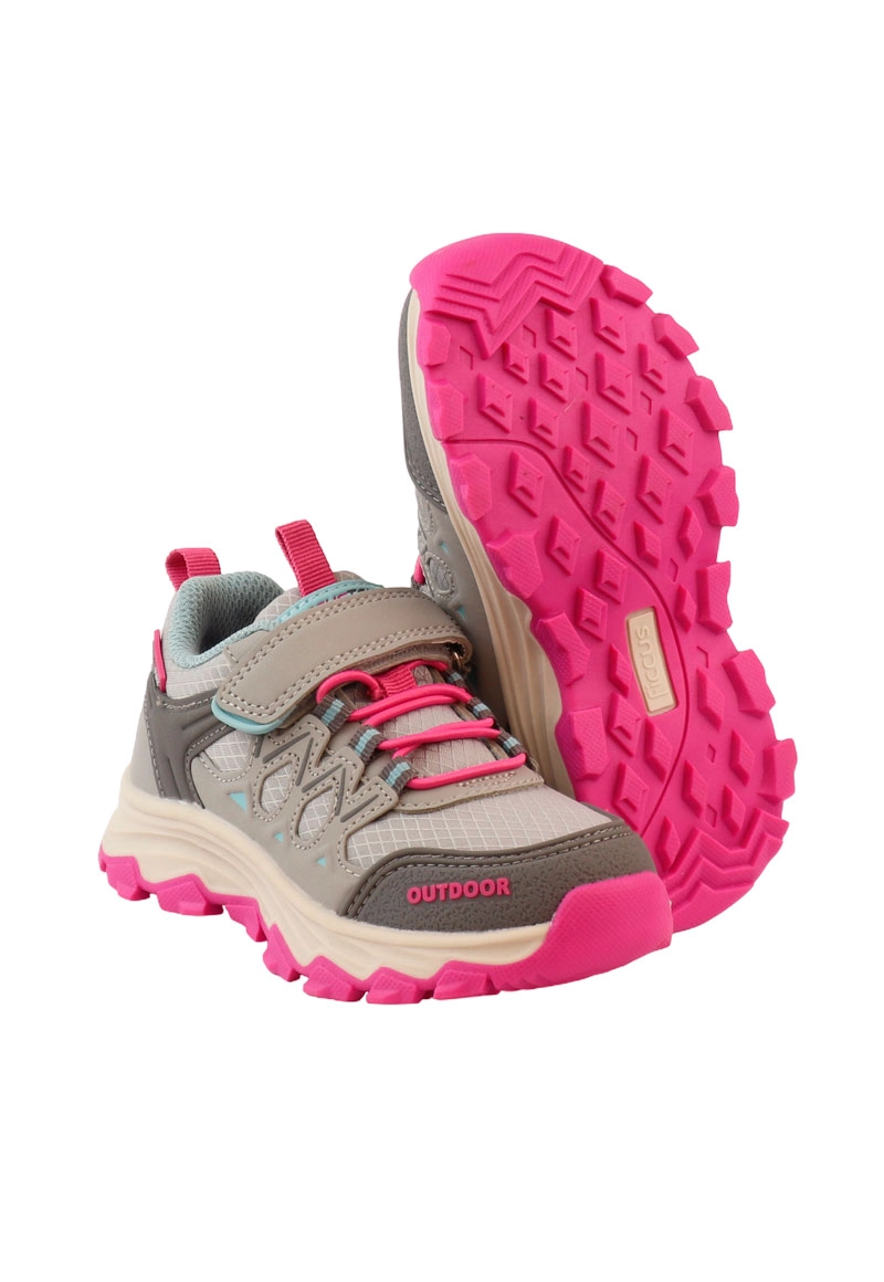 ZAPATILLA OUTDOOR NIÑA FICCUSTEX 2620849 GRIS - 3